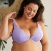 Soutien-gorge Push Up Bonnet BE Dahalia Orchid -Valège Soldes Boutique dahalia soutien gorge pushbcde orchid