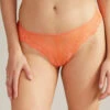 Tanga Dahalia Orange -Valège Soldes Boutique dahalia tanga orange