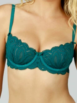 Devant 48 DARYL Emeraude Soutien-gorge à Armatures BCDE