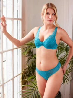 DEFI Turquoise Soutien-gorge Push BCD