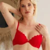 Dynasty ROUGE BAISER Soutien-gorge Push-up Bcd -Valège Soldes Boutique dynasty soutien gorge push bcd rouge baiser