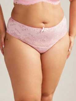 Culotte Haute Fame Rose