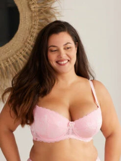 Soutien-gorge à Armatures Fame Rose Bonnet D-G