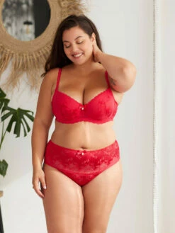 Fame Rouge Rubis Soutien-gorge à Armatures Bonnet E-G -Valège Soldes Boutique fame soutien gorge aa efg 5