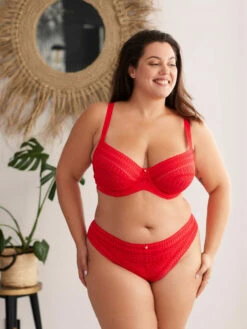 Soutien-gorge à Armatures Fidel Coquelicot Bonnet D-F -Valège Soldes Boutique fidel soutien gorge aa def coquelicot 2