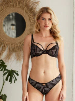 Soutien-gorge à Armatures Fizzy Noir Bonnet B-C -Valège Soldes Boutique fizzy soutien gorge aa bc noir 2