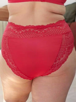 Belle Culotte Flirty Rouge Rubis -Valège Soldes Boutique flirty rouge rubis belle culotte 2