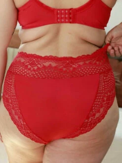 Culotte Flirty Rouge Rubis -Valège Soldes Boutique flirty rouge rubis culotte 2