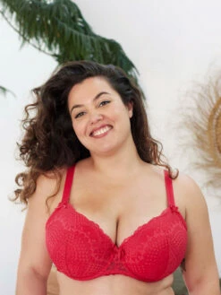 Soutien-gorge à Coques Fines Bonnet DEFG Flirty Rouge Rubis 6 Soutien-gorge à Coques Fines Bonnet DEFG Flirty Rouge Rubis -Valège Soldes Boutique flirty rouge rubis soutien gorge coques fines defg 1