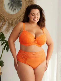 Soutien-gorge à Coques Fines Flirty Orange Bonnet D-G -Valège Soldes Boutique flirty soutien gorge pad defg orange 2