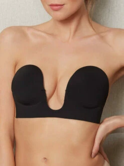 Devant 57 GET Soutien-gorge Plongeant Noir