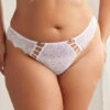 Tanga Maya Blanc -Valège Soldes Boutique maya tanga blanc