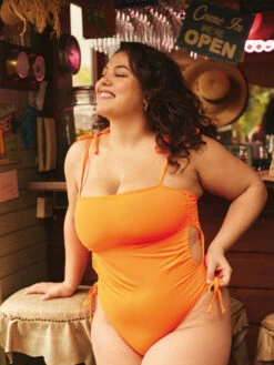 Maillot De Bain 1 Pièce Bahia Orange 7 Maillot De Bain 1 Pièce Bahia Orange -Valège Soldes Boutique poolbahia 1pc orange 2