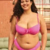 Bas De Maillot De Bain Bikini Fame Fushia -Valège Soldes Boutique poolfame bikini fushia
