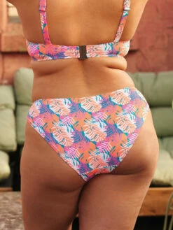 Bas De Maillot De Bain Bikini Fame Imprimé Palmier -Valège Soldes Boutique poolfame bikini imp palmier 2