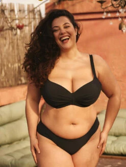 Bas De Maillot De Bain Bikini Flirty Noir