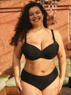 Haut De Maillot De Bain Flirty Noir Bonnet D-G