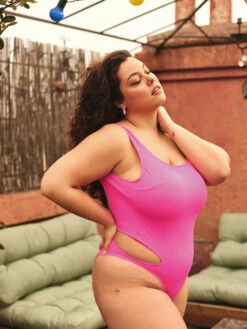 Maillot De Bain 1 Piece Hawai Fushia -Valège Soldes Boutique poolhawai 1pc fushia 1