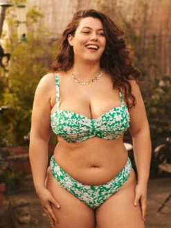 Haut De Maillot De Bain Myko Imprimé Fleurs S-L