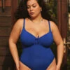 Maillot De Bain 1 Pièce Noto Bleu Bonnet D-G -Valège Soldes Boutique poolnoto mb 1 pc defg bleu