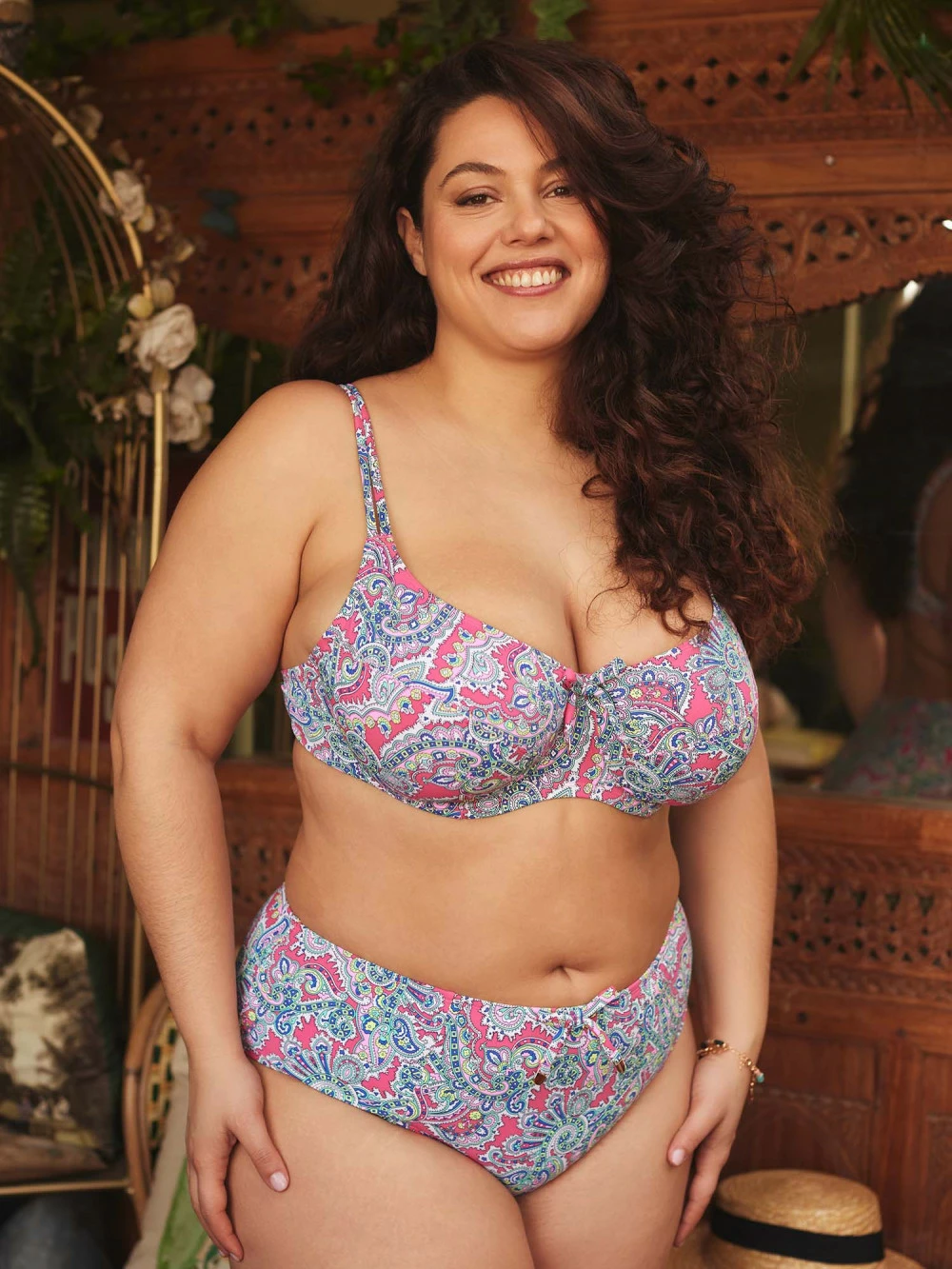 Haut De Maillot De Bain Noto Imprimé Bonnet D-G 4 Haut De Maillot De Bain Noto Imprimé Bonnet D-G – Image 2