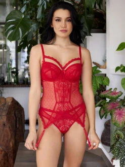 Rodeo Rouge Baiser Guepiere à Armatures Bcde