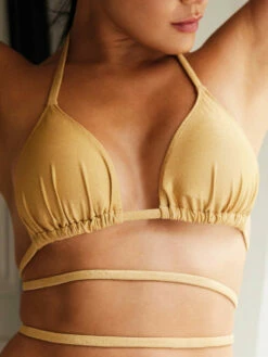 SWIMIBIZA Gold Maillot De Bain Haut -Valège Soldes Boutique swimibiza mb haut smlxl 1