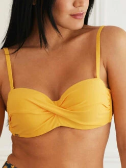 SWIMMYKO Tournesol Maillot De Bain Haut SMLXL -Valège Soldes Boutique swimmyko tournesol maillot de bain haut smlxl 1