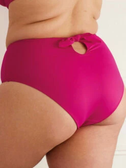 SWIMNOTO Fushia Maillot De Bain Culotte Haute -Valège Soldes Boutique swimnoto mb culotte haute 2