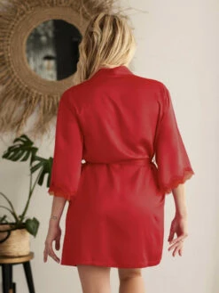 Kimono Tresor Rouge Baiser -Valège Soldes Boutique tresor kimono 1