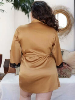 Vogue GOLD & NOIR Kimono 7 Vogue GOLD & NOIR Kimono -Valège Soldes Boutique vogue kimono 4